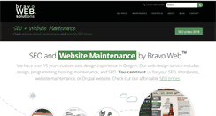 Desktop Screenshot of bravoweb.com